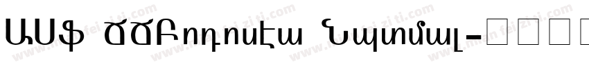 AS1 TTBidisha Normal字体转换